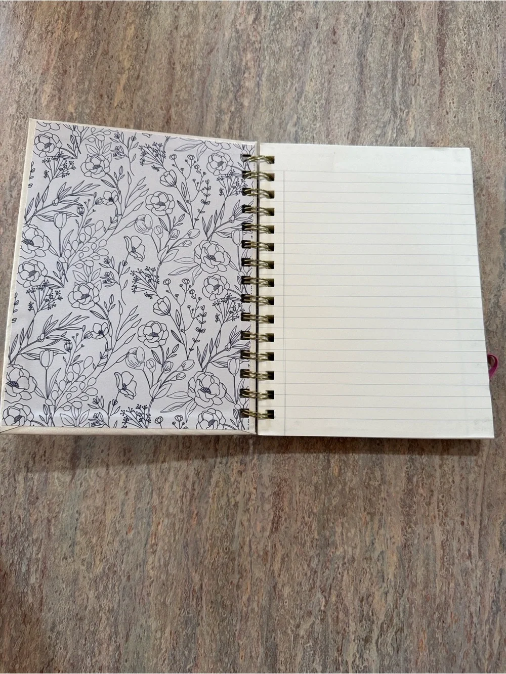 BOOK lover Spiral Journal Notebook